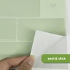 Alwayspon 10 Sheets 3D Peel and Stick PVC Backsplash Tiles,
