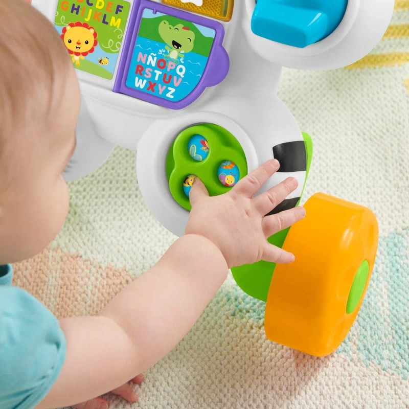Andadera Para Bebés Fisher-price Cebra De Aprendizaje Blanco