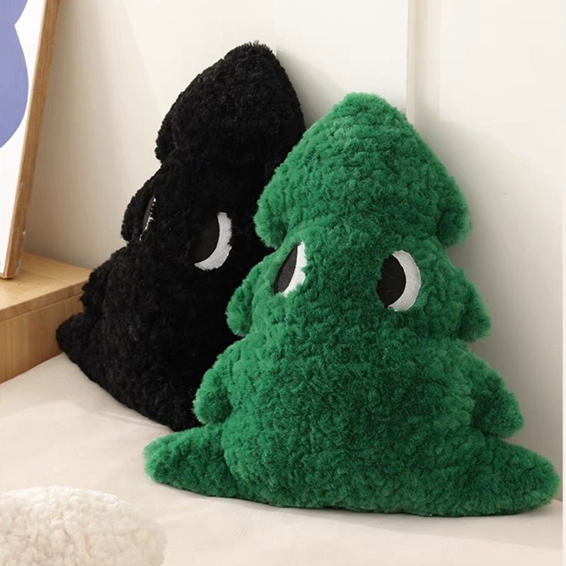 Pine Tree Plush Stuffed Toy Adorable Big Eyes Super Soft