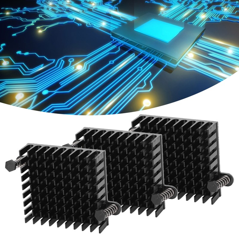 10pcs P42 x 11 x 40 Aluminium Heat Sink Thermal