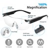 SKYWAY Rechargeable Lighted Magnifying Glasses for Reading, Close Work,Jewelry,Arts, Crafts