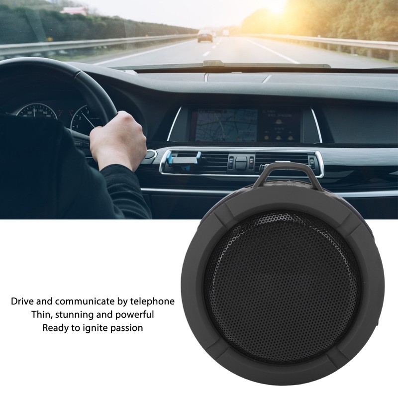 Suction Cup Bluetooth Speaker 3.7v 500mah IP65 Waterproof Portable Wireless