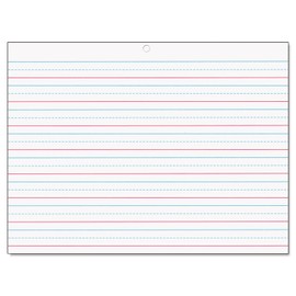 Pacon 2470 Multi-Sensory Handwriting Tablet, 10-1/2 x 8, 40 Sheets/Pad