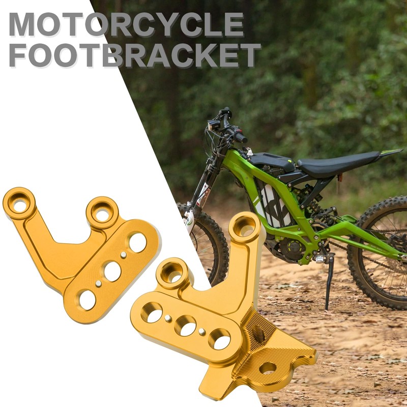 SMOTECC Surron Foot Peg Brackets, Electric Bike CNC Motorcycle FootPeg