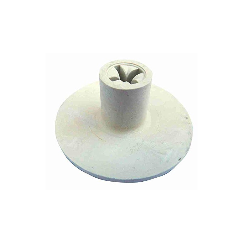 Golf Rubber Tee's - White Criss Cross Tee Peg -