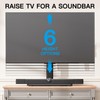 PERLESMITH Universal Swivel TV Stand-Table Top TV Stand for 32-65