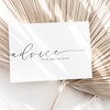 Advice to The Bride and Groom Cards (10 Pack) Elegant