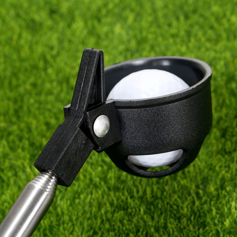 MUXSAM Golf Ball Retriever Retractable Steel Saver Telescopic Golf Ball