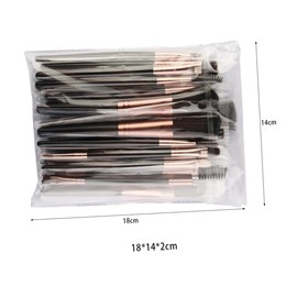 Baluue 25pcs Nylon Makeup Brush Set for Women Professional Cosmetics Brush Collection Powder Eye Shadow and Blending Essential Makeup Tools for Creative Looks