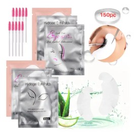 150 Pares Parches Hidrogel Para Extesiónde Pestañas Mink                                                                                              