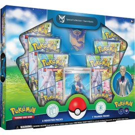 Pokémon TCG: GO Special Collection - Team Mystic (1 Foil Promo Card, 1 Deluxe pin & 6 Booster Packs)