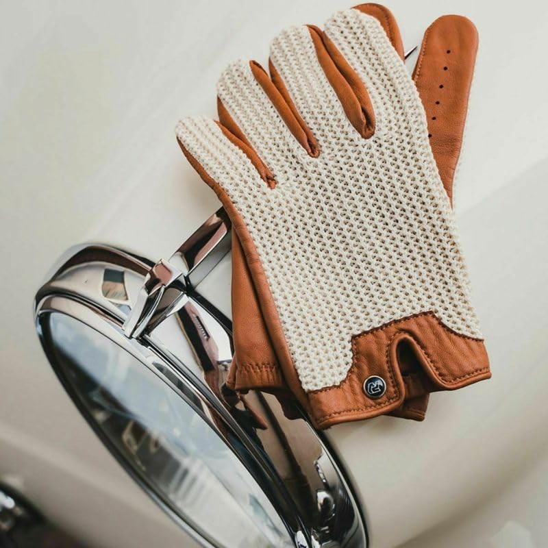 [AUTODROMO] Stringback Driving Gloves, Unisex, Driver, Motorcycle Fit, Touring, gray