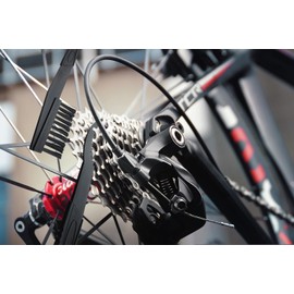 Bicycle Chain Cleaning Set Bicycle Chain Cleaning Tool Brush + Scratch Cleaning Set from the Brand PRECORN