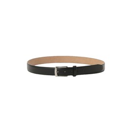 Beams Heart 415200479941988 Men's Leather Belt, 13.1 inches (331 mm), Black