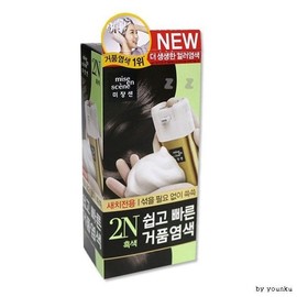 미쟝센 쉽고빠른 거품염색약-JY/셀프염색/버블염색약 흑색