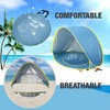 PandaEar Baby Beach Tent with Pool, Pop Up Sun Shelter