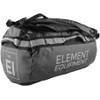 Element Equipment Trailhead Duffel Bag Shoulder Straps Waterproof Black/Grey Small