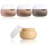 TSA Approved Travel Size Containers for Toiletries, Gemice Silicone Jars,