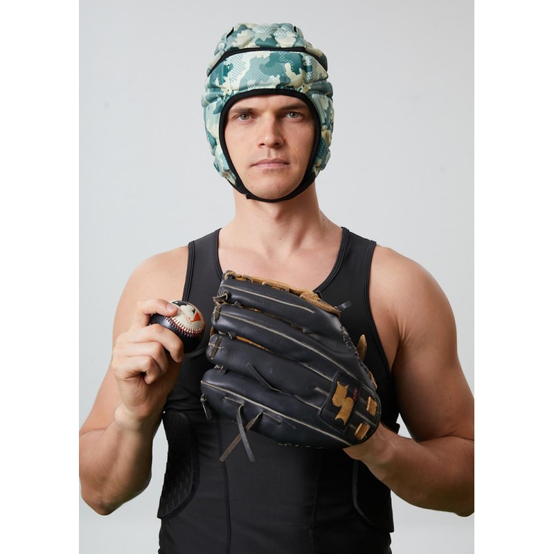 Topeter Flag Football Helmet, Scrum Cap for 7 on 7,