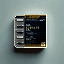 Cotton Soft Gifts Green 60 Capsules Chong Kun Dang Triple Propolis 60 Capsules / 면연력에 좋은 선물 그린 60캡슐 종근당 트리플 프로폴리스 60캡슐
