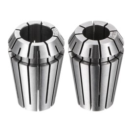 sourcing map ER20 10mm 12mm Spring Collet Chucks High Precision 0.015mm for CNC Engraving Machine Lathe Milling Tool