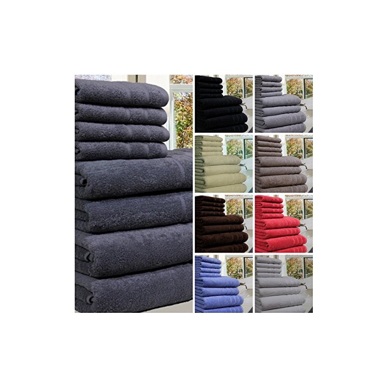 Casabella Luxury 100% Egyptian Cotton Towel Bale - 8 Pieces