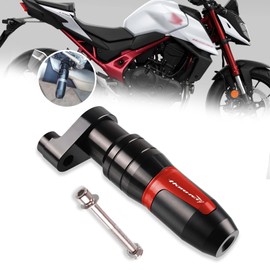 KAGEFUNE For CB750 Hornet 750 2026 2025 muffler protector exhaust slider frame protector anti-collision pad anti-fall protection pad cb750 hornet 750 2023-2026 motorcycle accessories (Red)