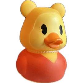 Just Play Rubber Ducks - Winnie The Bear, 3" Bath Toy