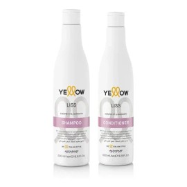 Shampoo  Acondicionador Liss Yellow Therapy Alfaparf                                                                                                  