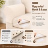 Anti-Slip Sofa Armrest Covers for Couch, Couch Arm Covers Jacquard