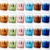 Zhanmai Pencil Sharpener with Lid Manual Double Hole Color Pencil