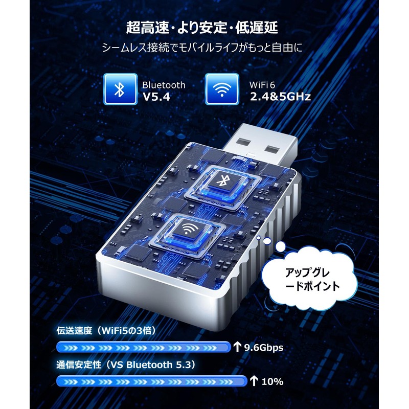 DRIVIM 2-in-1 Mini Wireless CarPlay/Android Auto Adapter, Aluminum Alloy Frame,