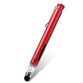 Elecom P-TPGCIGRD Touch Pen [Position Game Only] Super Sensitive Type Smartphone/Tablet Compatible, Red