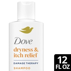 Dove DermaCare Scalp Anti-Dandruff Shampoo, Dryness and Itch Relief, 12 fl oz
