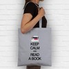 Shirtracer - Cotton Bag - Keep Calm and Read a