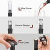 Electric Wine Bottle Opener Automatic Corkscrew W/Foil Cutter Pourer Vacuum