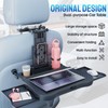 Tallew Car Back Seat Tray Table Stable Foldable Auto Backseat