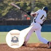 BLSUREFYX 8pcs Baseball Seed Sack Bags Baseball Snack Treat Bag