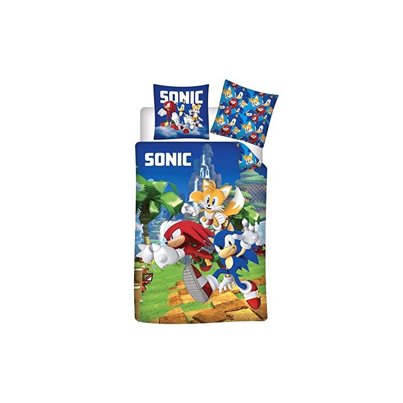 Sonic et ses amis sonic, knuckles et tails parure de