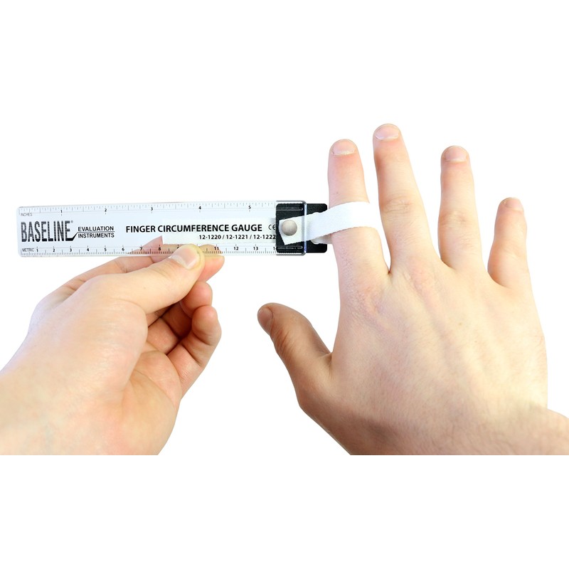 Baseline 12-1222 Finger Circumference Gauge, 6"/15 cm Maximum