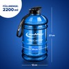 IronMaxx Water Gallon Blue 2200 ml