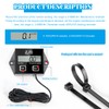 BWBWND Small Engine Tachometer, Waterproof Inductive Hour Meter for 2