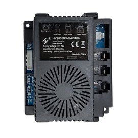 HY2005RX-24V/40A Control Box Receiver Match 2.4G Bluetooth Remote Control, Mainboard Motherboad Accessories Kids Ride On Car Circuit Board Replacement Parts