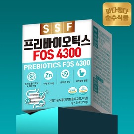 Sunsu Sikpum 프리바이오틱스 FOS4300 아연 프락토올리고당 1박스(30포) / 비타민C 17종 생유산균 Prebiotics FOS4300 Zinc Fructooligosaccharides 1 Box (30 Sachets) / Vitamin C 17 Types of Probiotics