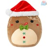 BSTAOFY Christmas Gingerbread Man Soft Plush Pillow Xmas Ginger Stuffed