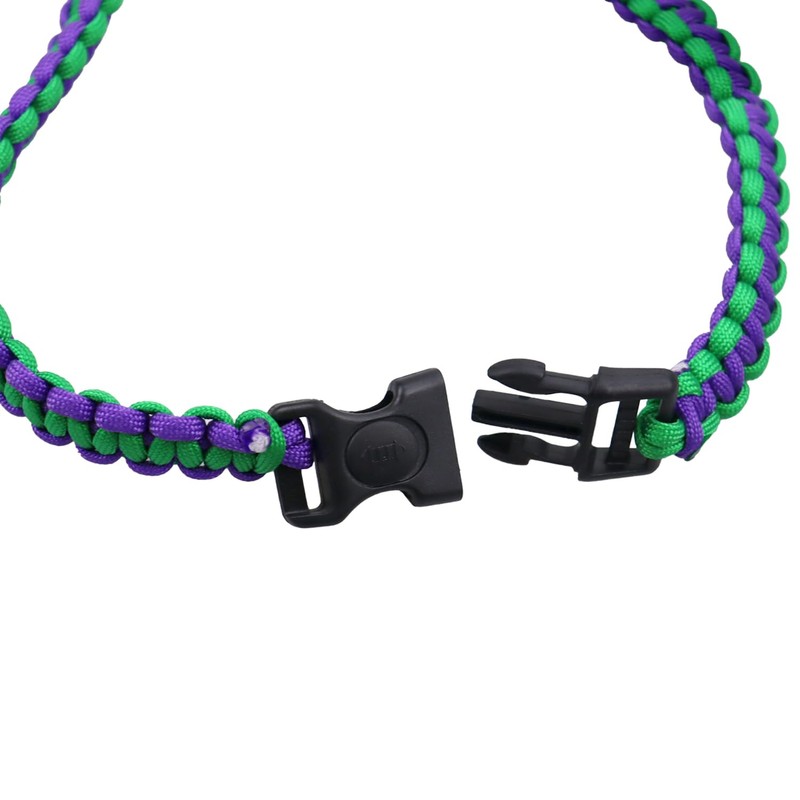 Heavy Duty Paracord Lanyard with Breakaway ID Lanyard Necklace for