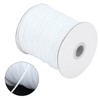 Wax Cord Round Environmental Protection for Leather Sewing HandKnitting Necklace(White