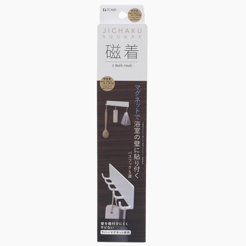 Towa Sangyo 39201 Bathroom Rack, Magnetic Type SQ Magnetic Bath