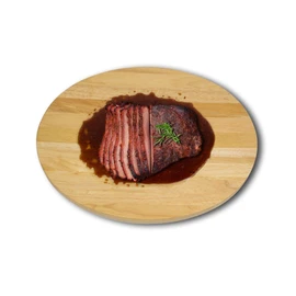 Architec Concave Carving Board, Beechwood Gripperwood Collection with Non-slip Gripper Feet, 18 by 14-Inches