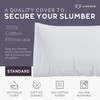 Lincove 100% Cotton Sateen Pillowcase - 500 Thread Count Luxury